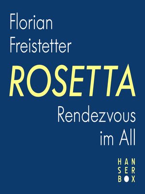 cover image of Rosetta--Rendezvous im All